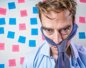 Ich habe eine Schreibblockade