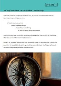 Minipic zur IKIGAI-Methode im Kompassteil des Bewerbungscoachings von intrinsio